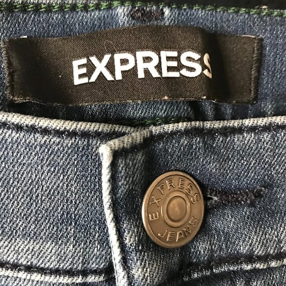 Express Repreve Mid Rise Ankle Legging - Picture 5 of 8